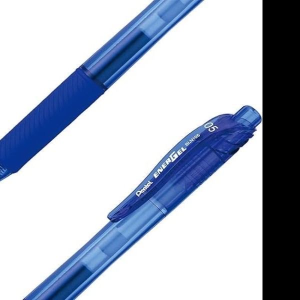 BOLIGRAFO GEL ENERGEL BLN105S PENT 0.5MM RT AZUL CIE E12 576